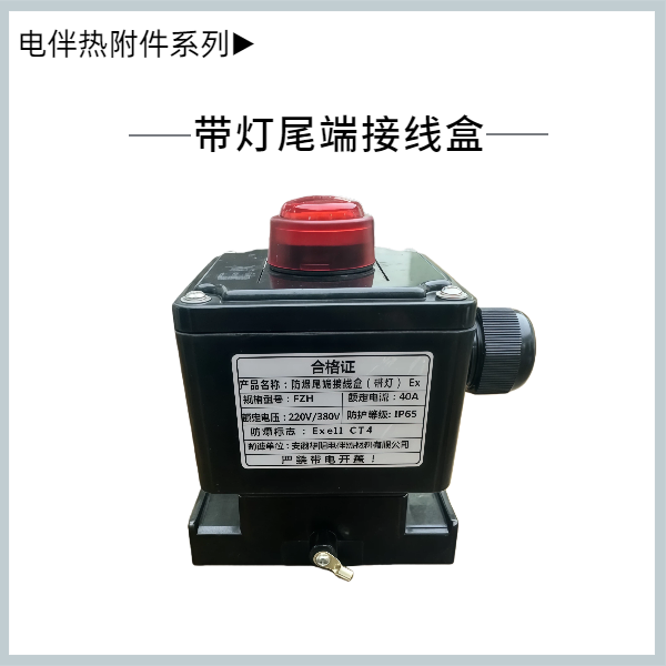 帶燈大尾端接線盒